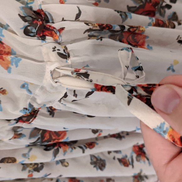 Free People Over sized Floral Tunic - Picture 6 of 6